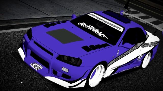 [RV] NISSAN SKYLINE R34 GTA SA