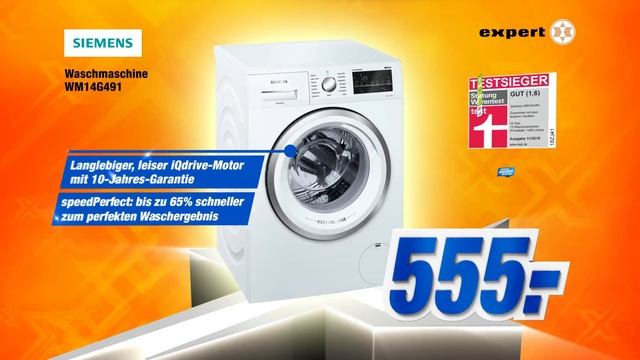 Siemens Waschmaschine & Huawei Smartphone | experten-Angebot der Woche смотреть онлайн