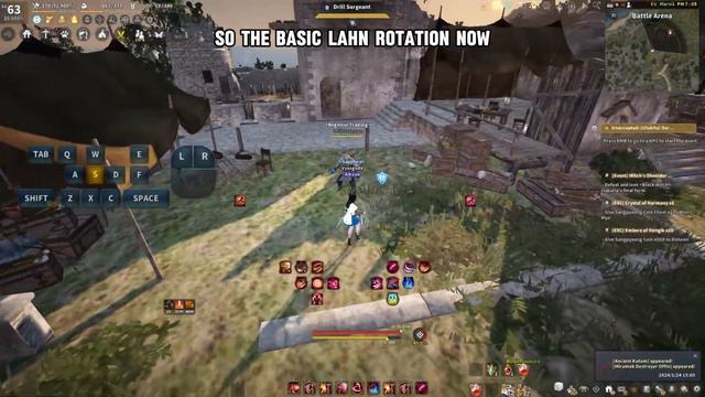 2024 UPDATED Succession Lahn PVE ROTATION Guide | Black Desert Online