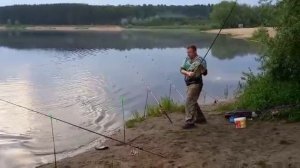 Рыбалка на донки в кайф, с кормушкой Тверская плоская и пенопласт рулит!!!