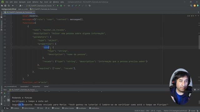 Chamada de Função no ChatGPT com API em Python: Melhor Impossível смотреть онлайн