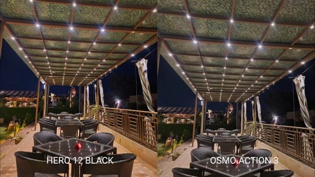 GoPro Hero 12 BLACK VS DJI OSMO ACTION 3 | NIGHT MODE | Camera Test