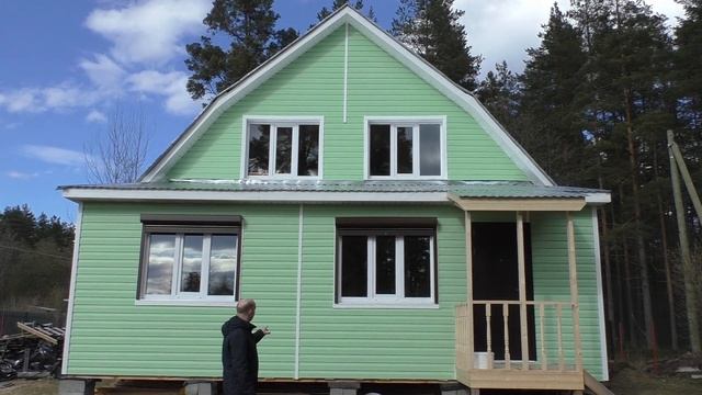 Реконструкция и отделка старого деревянного дома. Видео-обзор. смотреть онлайн