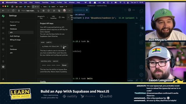 Build an App With Supabase and NextJS смотреть онлайн