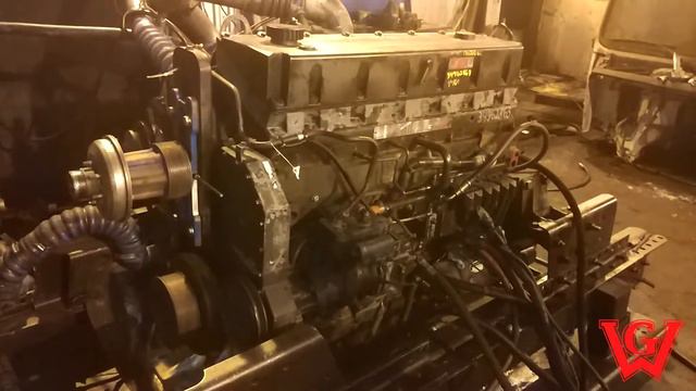 Запуск ДВС CUMMINS ISM 34962863 смотреть онлайн