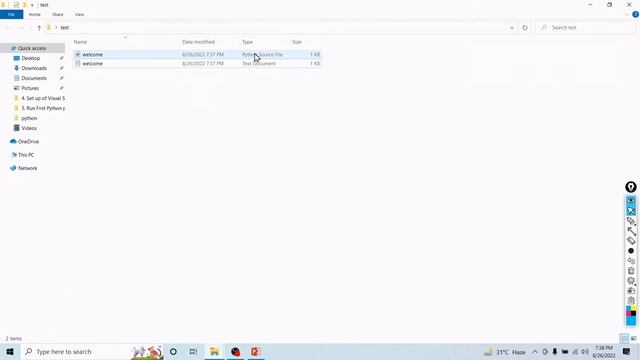 How to run first Python program ? | Python first program for beginners | Python first program смотреть онлайн