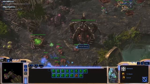 StarCraft 2 Legacy Of The Void Gameplay Walkthrough Mission 1: For Aiur(Brutal) смотреть онлайн