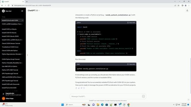 how to install pytorch for cuda 12 1 смотреть онлайн