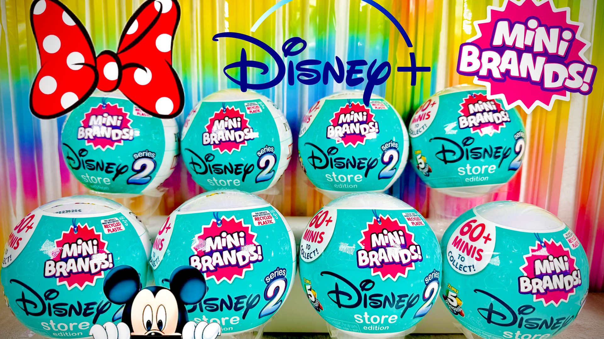Disney 2 Mini Brands Mix! Zuru 5 Surprise! Распаковка Дисней Мини Брендс от Зуру,Подарки подписчикам смотреть онлайн