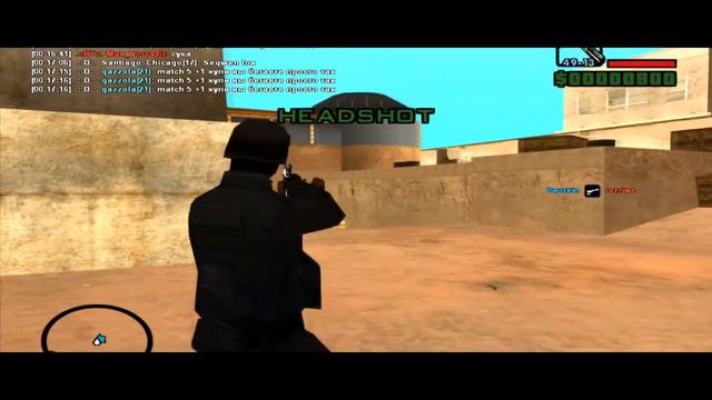 Хедшоты на пистолетке CS:GO in GTA SAMP смотреть онлайн