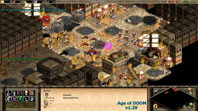 Age of Empires 2 Custom Campaign | Age of DOOM v1.25 | Doom смотреть онлайн