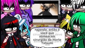 ??Akame Ga Kill React ao rap do Law (One piece)-Cirurgião Da Morte |M4rkim| Tatsumi As Law??