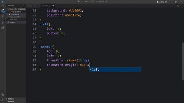 Create Animated Logo Using HTML And CSS | Logo Animation For Website In HTML & CSS