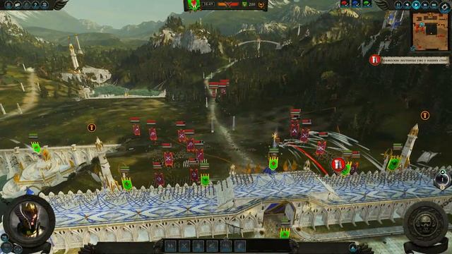 Total War Warhammer 2 \ Прохождение игры \ Часть 11 \ Кооператив за высших эльфов смотреть онлайн