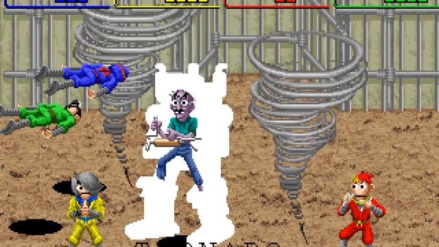 The Ninja Kids arcade 4 player Netplay 60fps смотреть онлайн