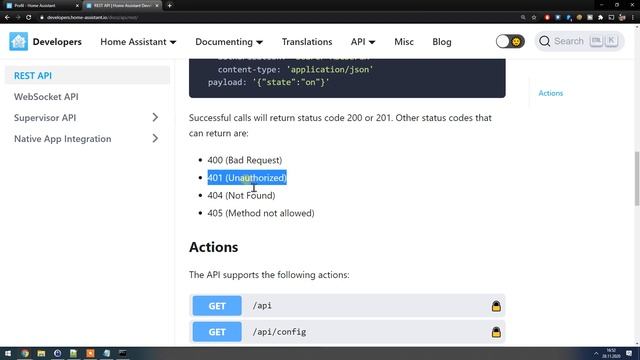 Geräte über Die Home Assistant Rest API Per Befehl Schalten