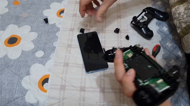 Ремонт геймпада DualShock 4 (замена L1 L2 R1 R2)