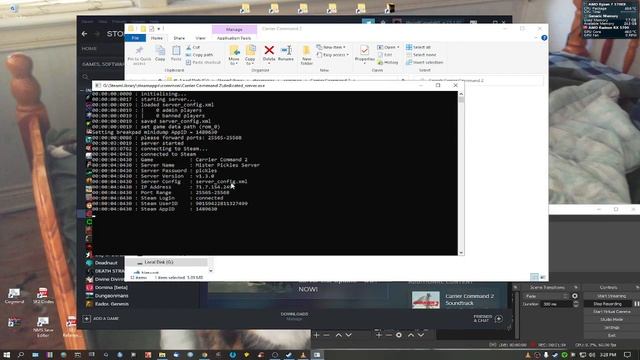 Carrier Command 2: How to Create Your Own Dedicated Server (No Commentary. Mic is Broken) смотреть онлайн