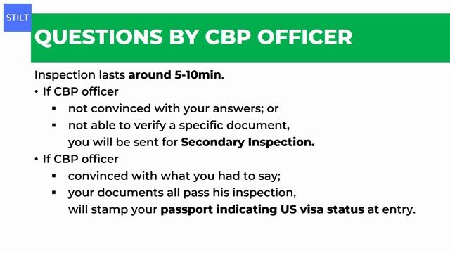 US Customs and Immigration Questions at USA Airport | What do they Ask? F1 Student Visa Guide смотреть онлайн