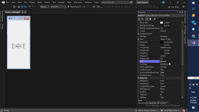 Text to speech in windows with c# смотреть онлайн