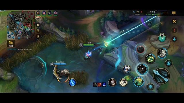 Ocean Song Zeri Gameplay - Build & Runes - Wild Rift смотреть онлайн