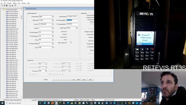 Retevis RT3S/MD380uv Codeplug plus add your Hotspot 2021 смотреть онлайн