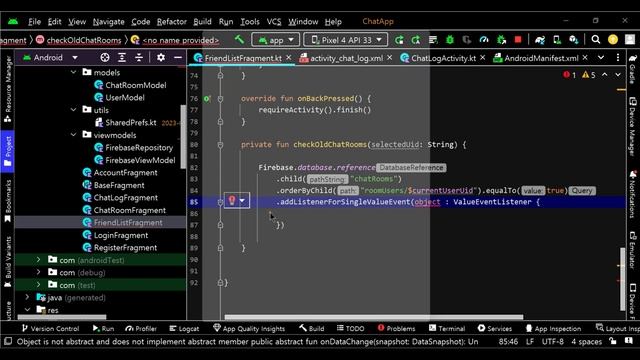 Chat App (via FireBase) Full Version #11 смотреть онлайн