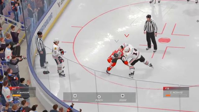 Epic Fight Patrick Maroon vs. Connor McDavid Toughest Win NHL22 HUT Rivals смотреть онлайн