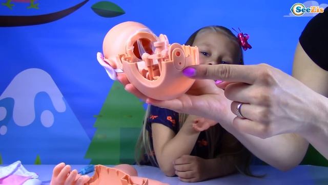 Кукла Беби Бон ВЛОГ | Что внутри у Беби Борна? | Doll Baby Born VLOG смотреть онлайн