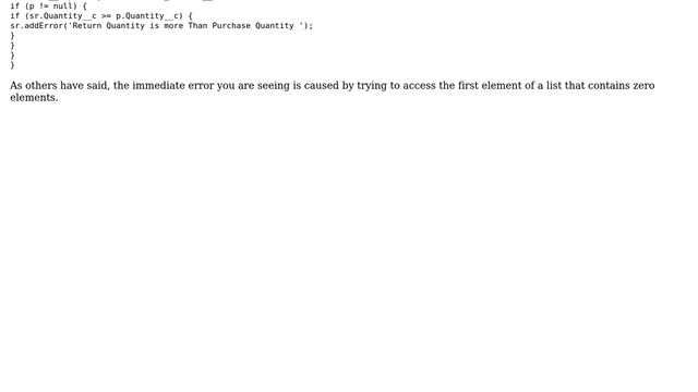 while saving code there is no error but while creating record i am getting this error... смотреть онлайн