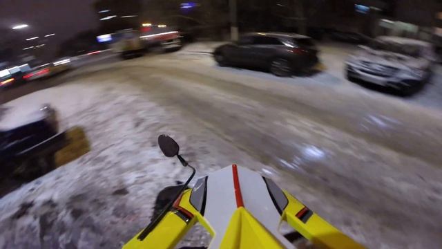 Падение с моноколеса зимой смотреть онлайн