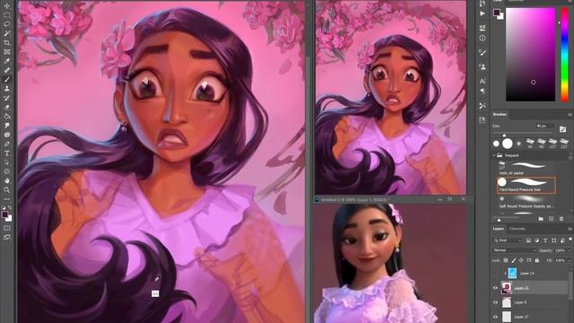 Isabela Madrigal [Speedpaint] смотреть онлайн