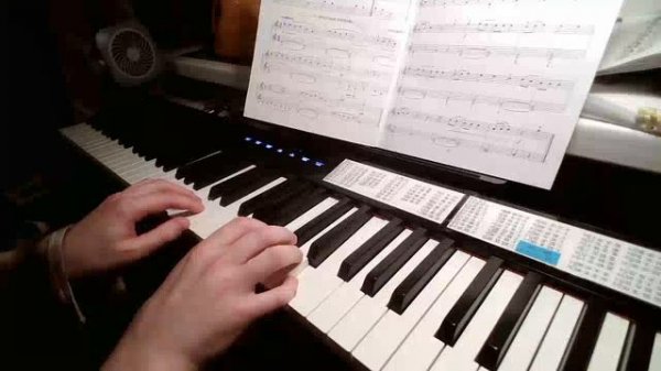 37. Грустная песенка - Б. Милич, фортепиано 1 класс