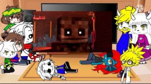 Undertale react to ??Wither Skeleton rap ??