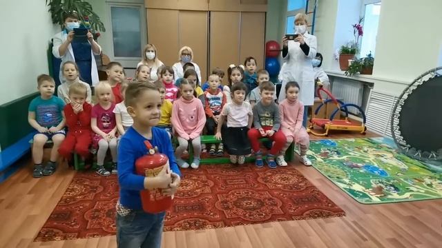 Занятия по пожарной безопасности в санаторно-туберкулезном отделении №1 для детей смотреть онлайн