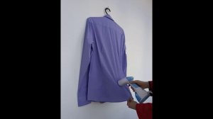 Работа DEXP HGS-1200H. Отпаривание тонкой рубахи.