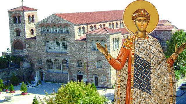 Ιερός Ναός Αγίου Δημητρίου Πολιούχου Θεσσαλονίκης - Απολυτίκιο Αγίου Δημητρίου смотреть онлайн