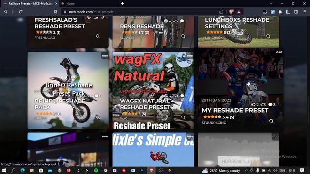 How To Install Reshade On Mxbikes.2022👌