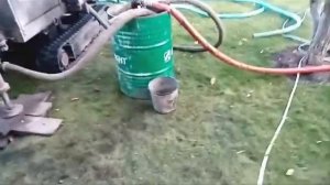 Углубление скважины на воду малогабаритной установкой