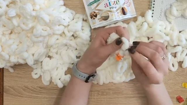 Кольцо амигуруми из Alize puffy смотреть онлайн