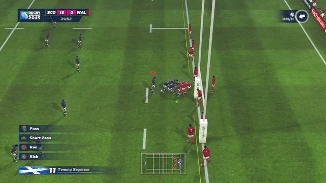 Rugby World Cup 2015 HD Gameplay: Scotland vs Wales смотреть онлайн
