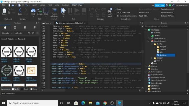 Como Dar Creator E Configurar Adonis Roblox смотреть онлайн