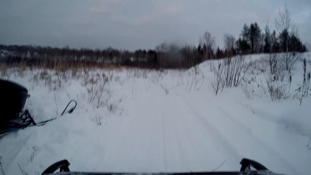 Vintage snowmobile ride, yamaha ovation, phazer смотреть онлайн