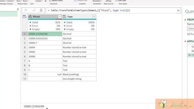 Power Query Basic 03 - Data Type смотреть онлайн