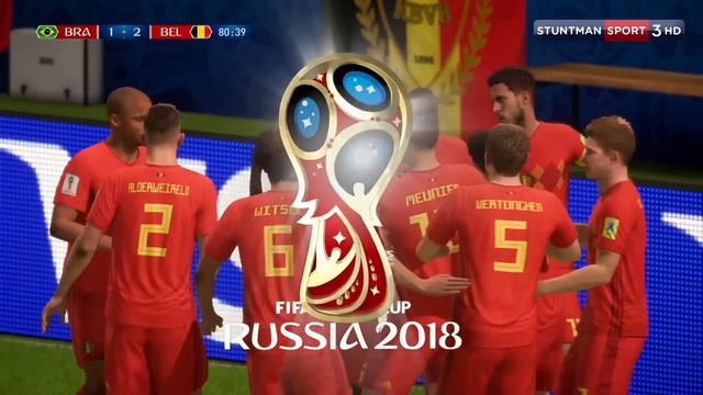 Fussball WM 2018 · VIERTELFINALE · Brasilien - Belgien · 06.07.2018 · Lets Play Fifa 18 WM PS4 #58 смотреть онлайн