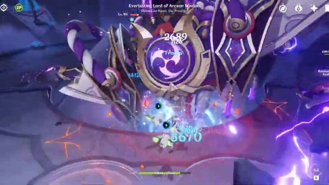 Genshin Impact How to Defeat Everlastning Lord of Arcane Wisdom in Shouki no kami, the Prodigal смотреть онлайн
