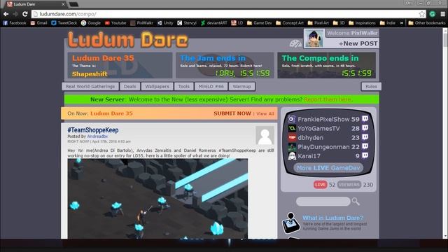 Radiant Core - Ludum Dare 35 Timelapse смотреть онлайн