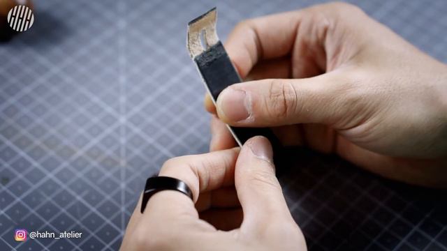 Minimalist watch strap ⌚ / Simple DIY / Leather craft смотреть онлайн