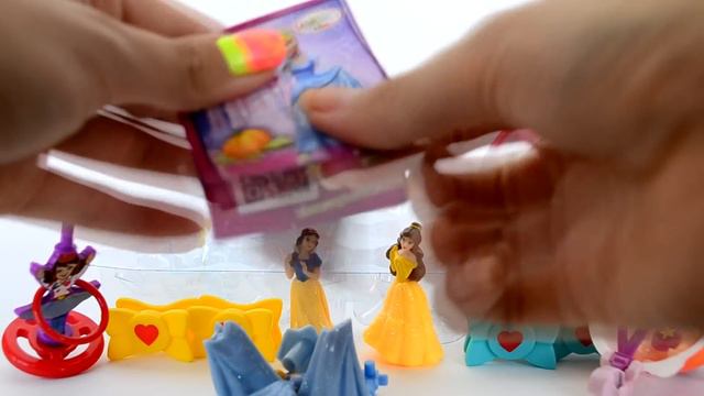 Kinder Joy Disney Princess Часть 2 Обзор игрушек Киндер Джой Принцессы Диснея смотреть онлайн
