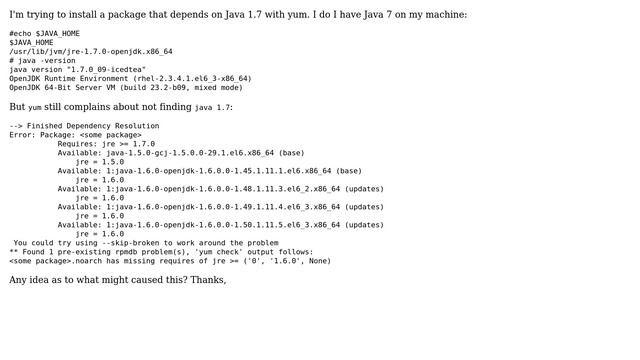 dependency resolution (CentOs - Yum) смотреть онлайн